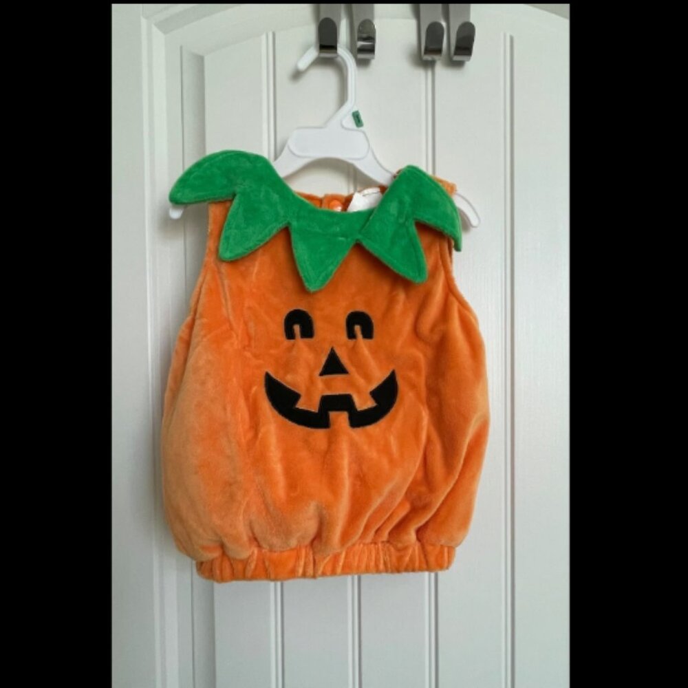 Little Pumpkin Plush Halloween Costume Infant 6-12m